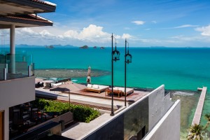 Amazing sea view from the lobby