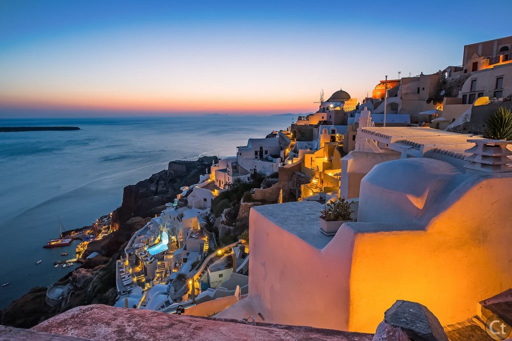 Blue Hour in Oia
