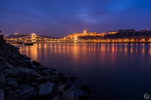 Chain Bridge, Blue Hour
