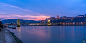 Chain Bridge, Sunset