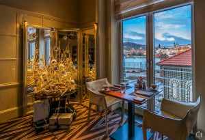The restaurant with the most wonderful view in Prague